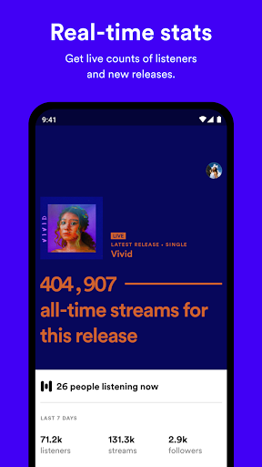 Spotify for Artists 2.0.46.1834 screenshots 1