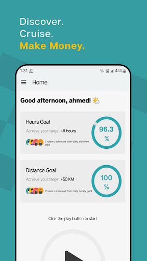 Android application dKilo Cruise screenshort
