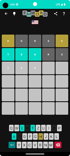 Find my Word Screen 3