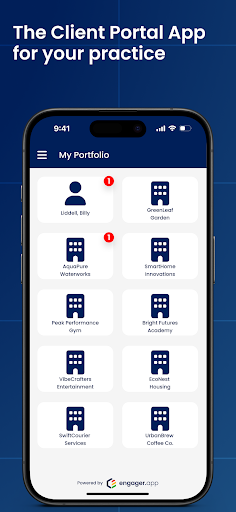 Android application Engager.app screenshort