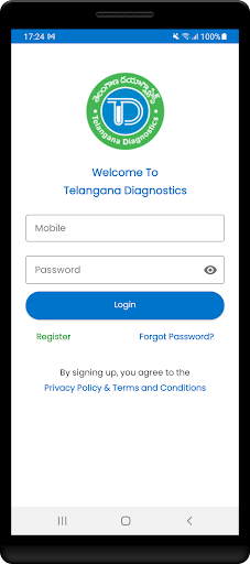 Telangana Diagnostics Screen 2