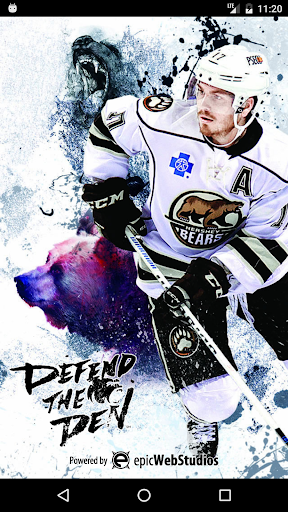 Android application Hershey Bears screenshort