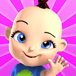 Cover Image of ดาวน์โหลด Talking Baby Babsy ที่สวนสัตว์  APK