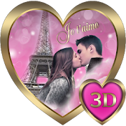 Pink Love 3D Next Launcher theme