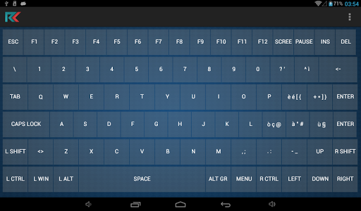 Remote Kontroller Screen 2