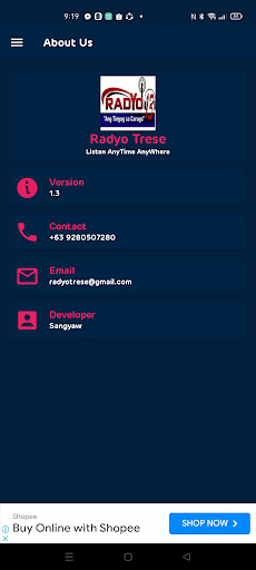 Radyo Trese Screen 3