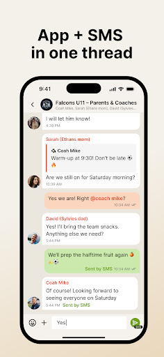 Supertext Messenger screenshot 1