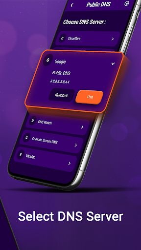 Purple DNS - Fast Ads Blocker Screen 3