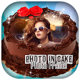 Birthday Cake photo frame icon