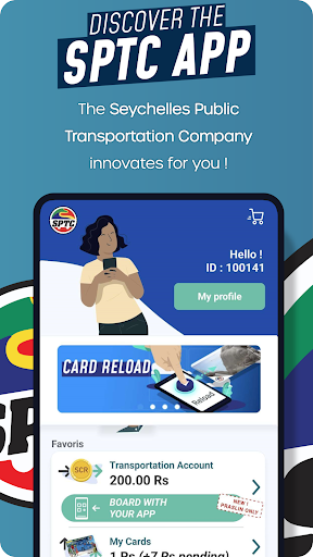 Android application SPTC screenshort