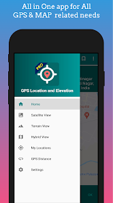 GPS Location, GPS Elevation 1.0 APK + Mod (Unlimited money) إلى عن على ذكري المظهر