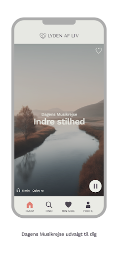 Android application Lyden af Liv screenshort