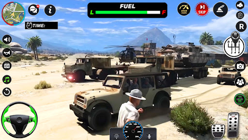 Us Army Truck Sim Offline Game Screen 3