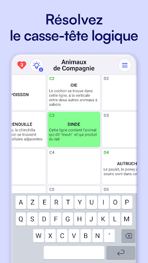 Aperçu de l'application