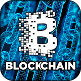 Blockchain Course, Bitcoin and Cryptocurrency icon