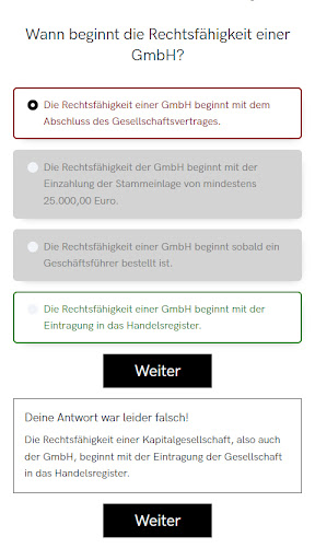 Android application WISO lernen! screenshort
