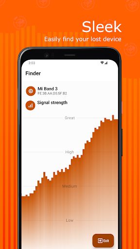 Mi Band Finder Screen 2