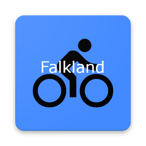 Satnav Cycle Routes – Falkland logo