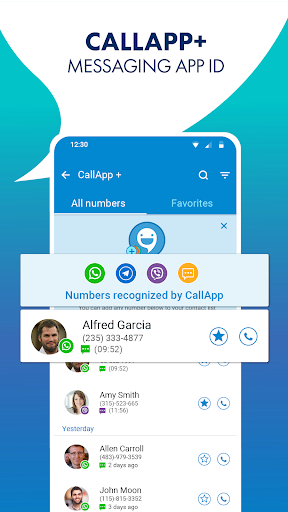 CallApp: nummerherkenning en opname