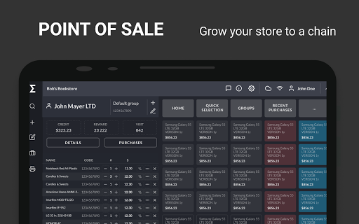 Point of sale & TriPos payment Screen 2