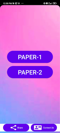 Android application Ctet Previous Year Question screenshort