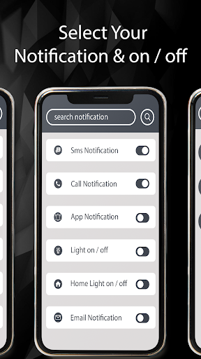 Flash Alerts on Call and SMS