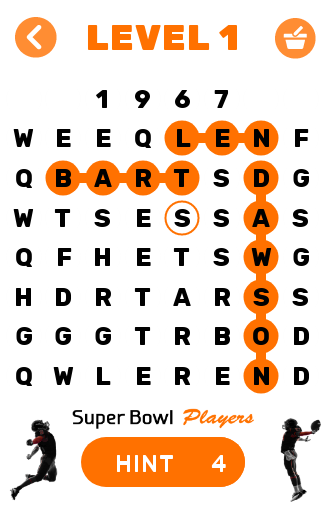 Android application SuperBowl Players screenshort