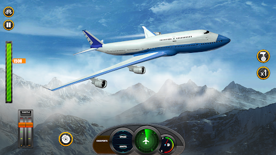 Airplane Real Flight Simulator v1.6 (MOD, Unlimited Coins) Free For Android 4