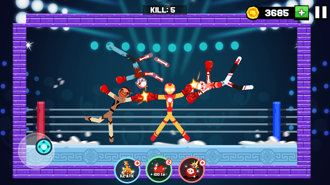 Super Stickman Fight MOD APK v1.6 (Unlocked) - Jojoy