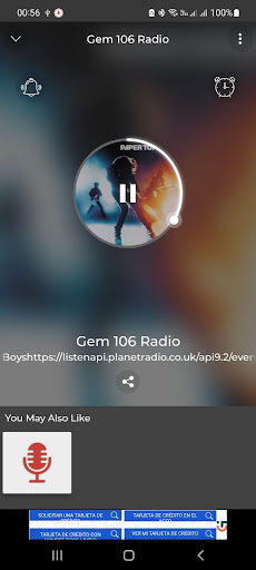 Gem 106 Radio stereo App UK Screen 2