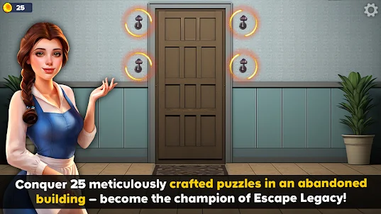 Escape Legacy 25quebra-cabeças