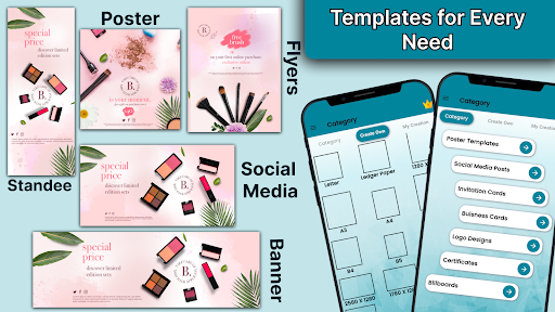 Poster Maker & Flyer Maker Screenshot 2 - AppWisp.com