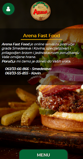 Android application Arena Fast Food 5.0 screenshort