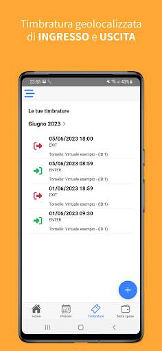 TimeSheet Connect Screen 3