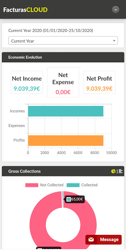 Android application Facturas Cloud: Your Invoicing screenshort
