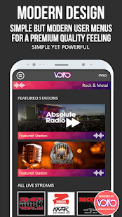 VOKO Radio PRO - Internet Radio Screenshot