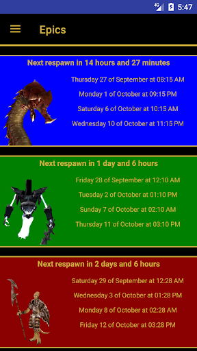 Regnum Hub Screen 2