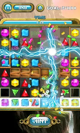 Game screenshot драгоценных камней Jewels mod apk