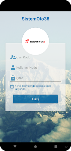 Android application Sistem Oto 38 screenshort