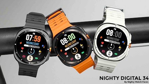 Nighty Digital 34 - watch face screenshot 17