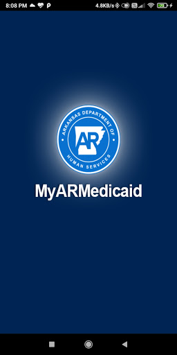 Android application MyARMedicaid screenshort