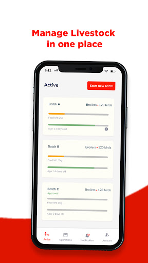 Android application Sendme Farmer screenshort