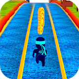 ninja run subway game for free icon