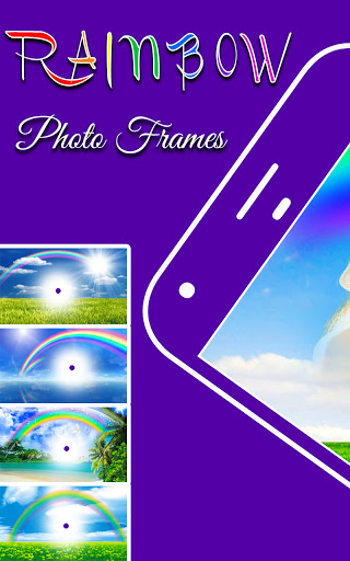 Android application Rainbow photo editor: frames screenshort