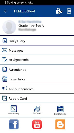 TIME Parent Portal Screen 2
