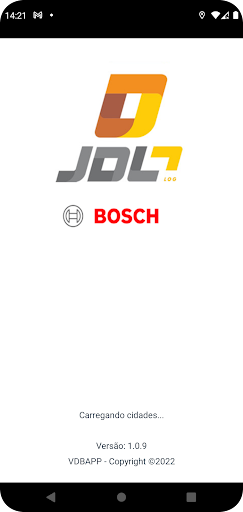 Android application JDL BOSCH screenshort