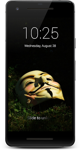 Anonymous HD Lock Screen