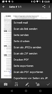 Mobile Doc Scanner (MDScan) + OCR Screenshot