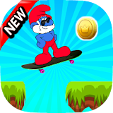 ❤️Hero Smurf - skate Adventure icon