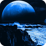 Blue Moon Live Wallpaper icon